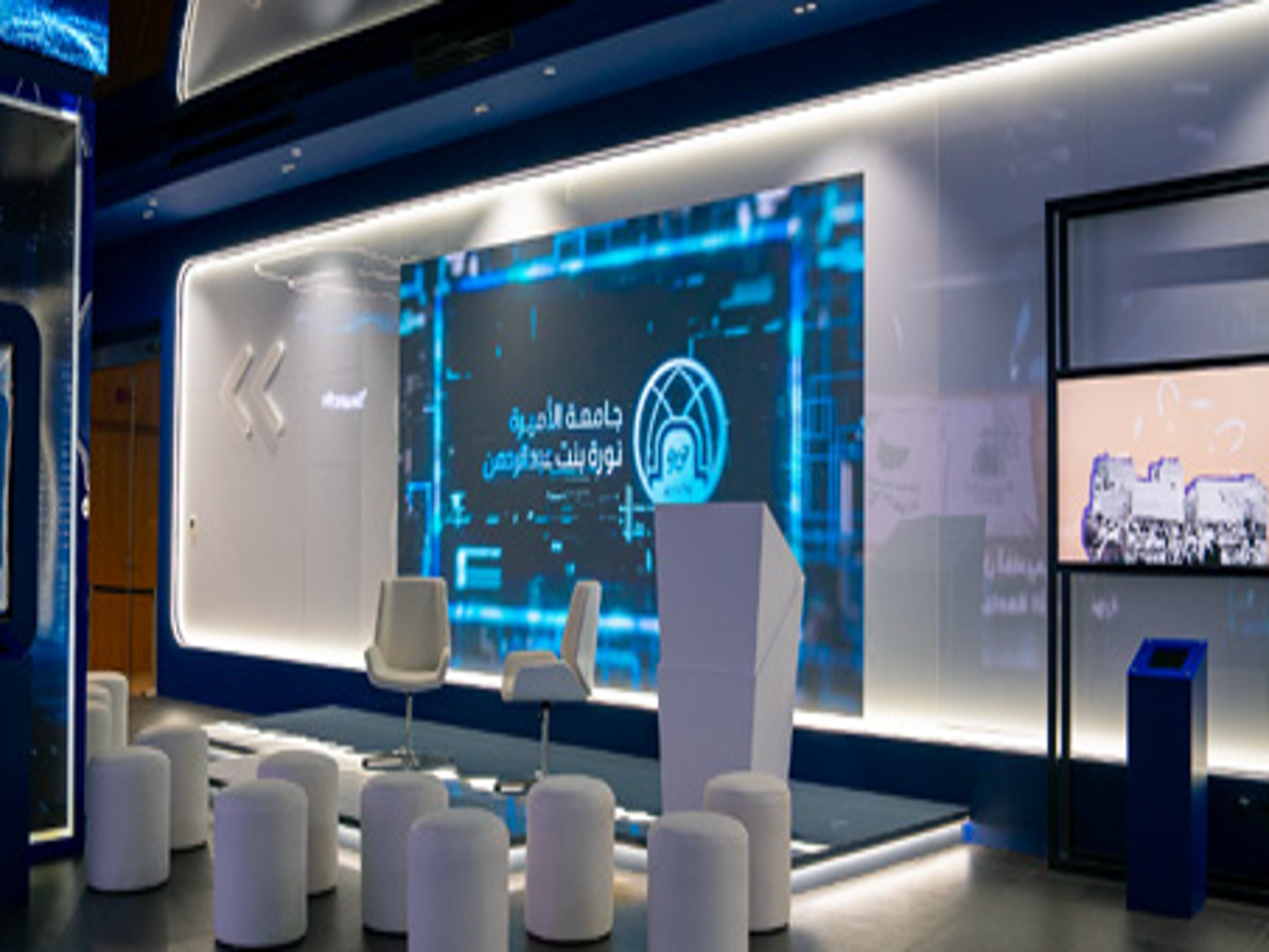 تجديد قاعة المركز الإعلامي — جامعة الأميرة نورة بنت عبدالرحمن - photo 27